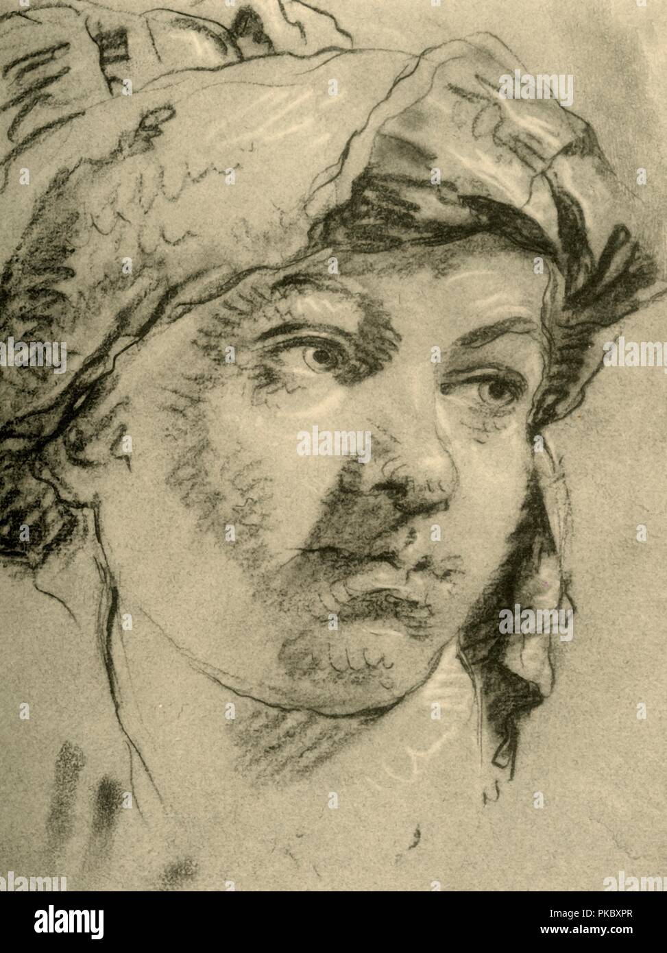 Portrait girl 18th century hi-res stock photography and images - Page 2 -  Alamy