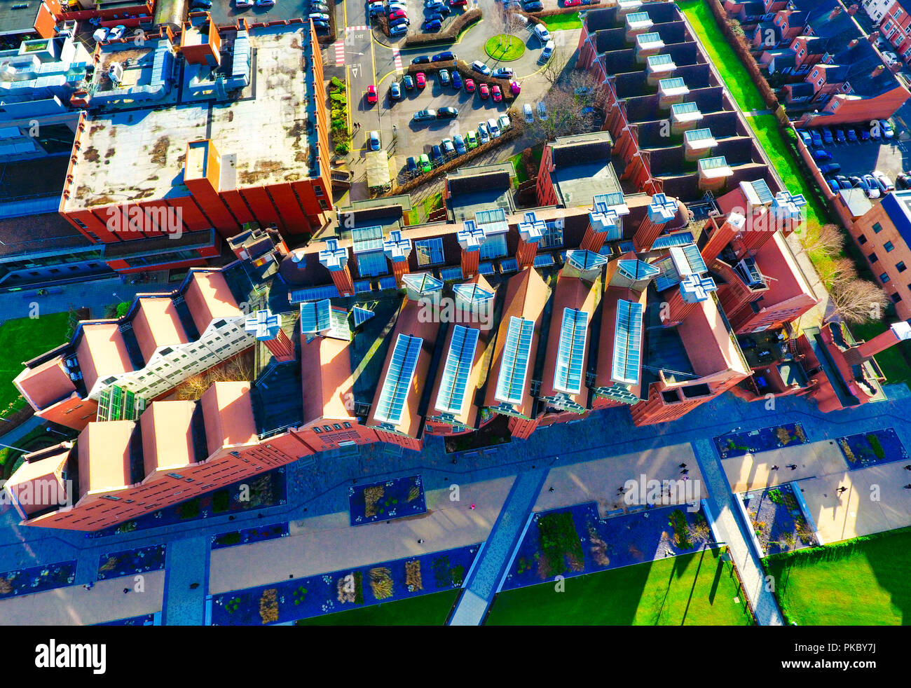 De Montfort Universitys Queens building, faculty of Technology from ...