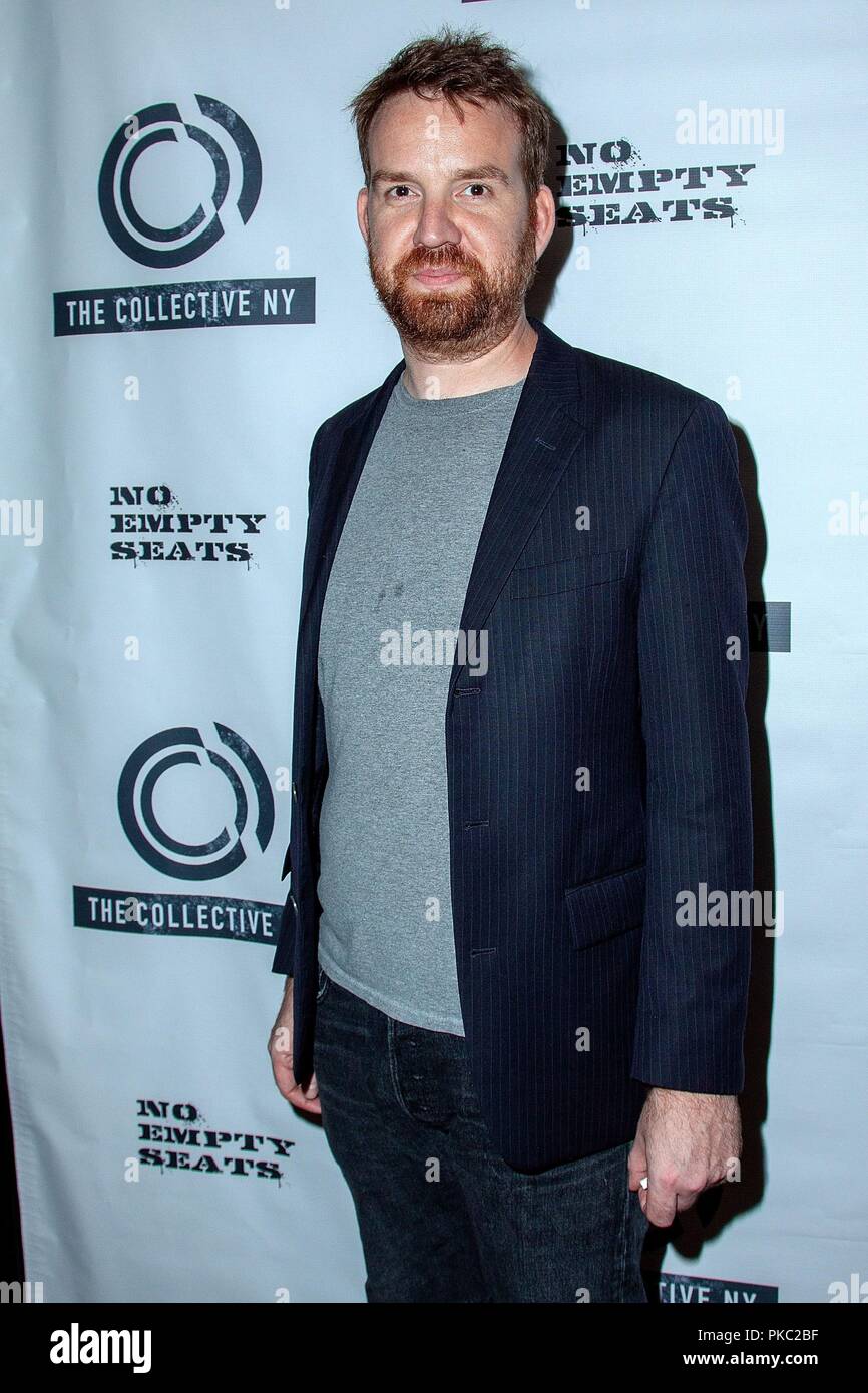 New York, NY, USA. 11th Sep, 2018. David Thigpen at arrivals for HURRICANE PARTY on Broadway Opening Night Party, Hudson Hound, New York, NY September 11, 2018. Credit: Steve Mack/Everett Collection/Alamy Live News Stock Photo