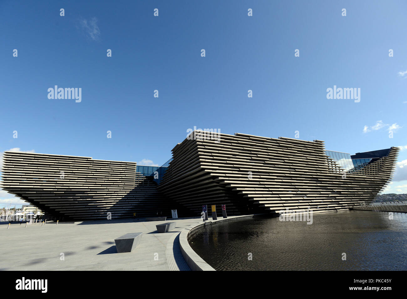 Dundee, Scotland, United Kingdom, 12, September, 2018. The new V & A Dundee museum ahead of the grand opening on Saturday, September 15, 2018. © Ken Jack / Alamy Live News Stock Photo