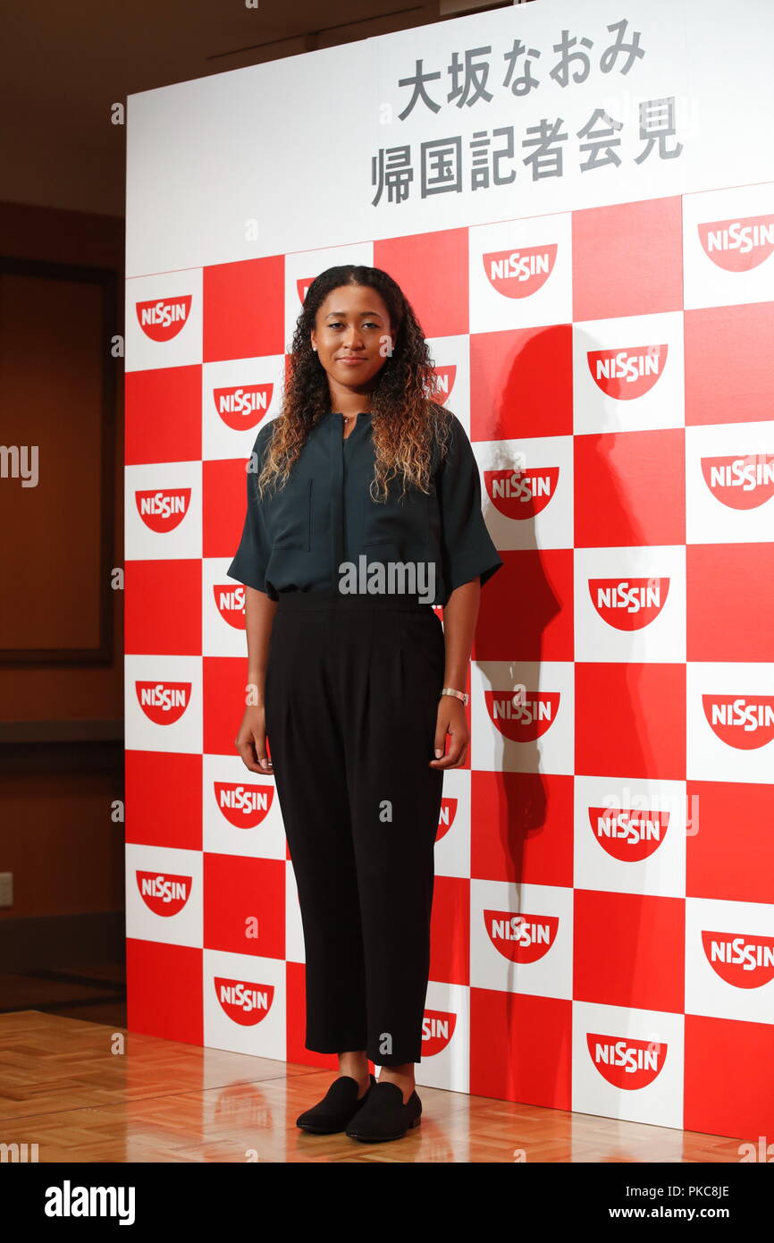Yokohama, Japan. 13th Sep, 2018. Naomi Osaka Tennis US Open women's