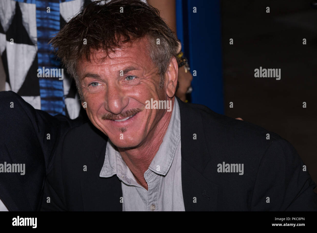 Los Angeles, USA. 12th Sep, 2018. Sean Penn attends Hulu Original Drama Series The First Premiere at California Science Center on September 12, 2018 in Los Angeles, California. Credit: The Photo Access/Alamy Live News Stock Photo