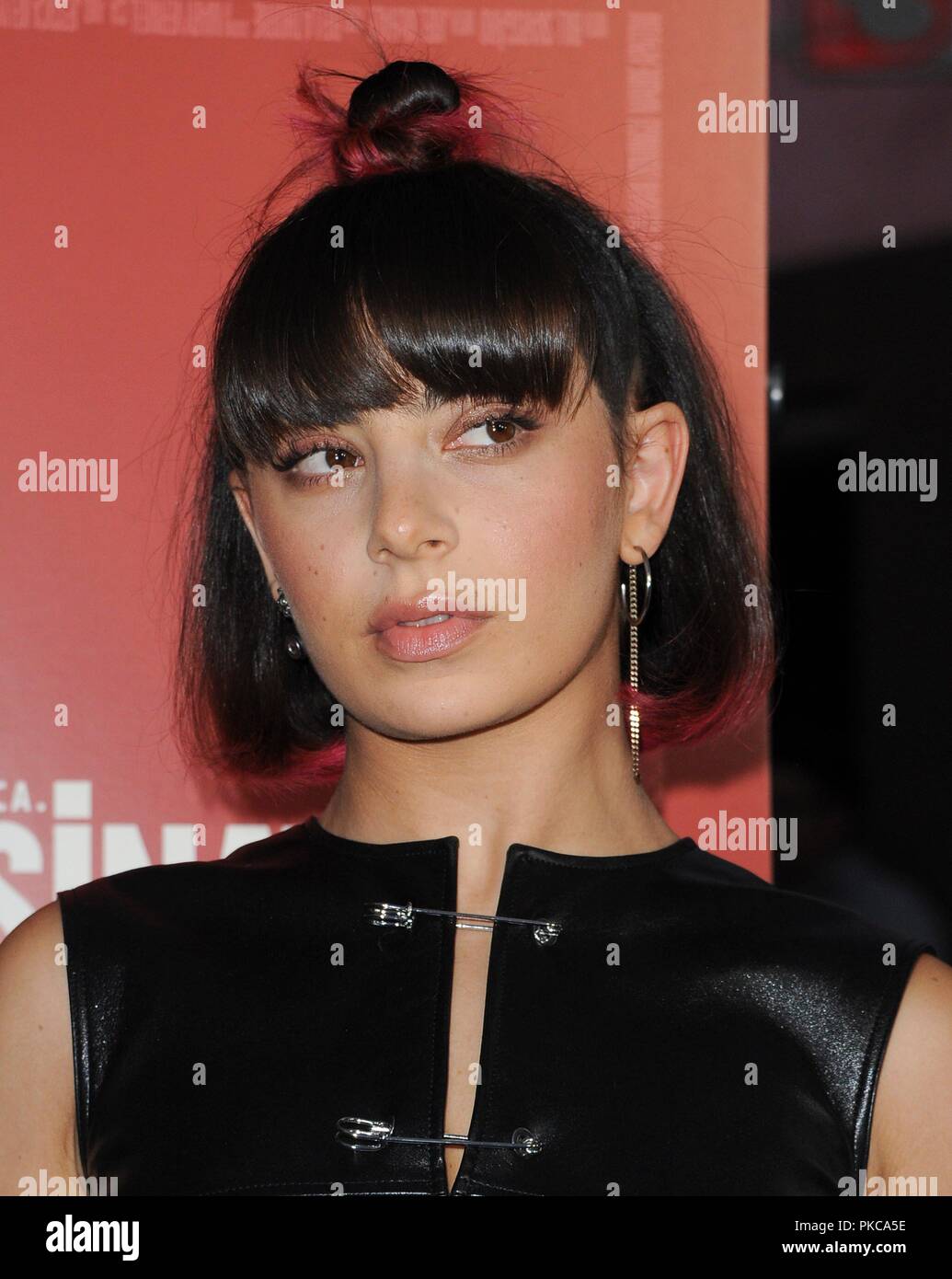 Los Angeles, CA, USA. 12th Sep, 2018. Charli XCX at arrivals for