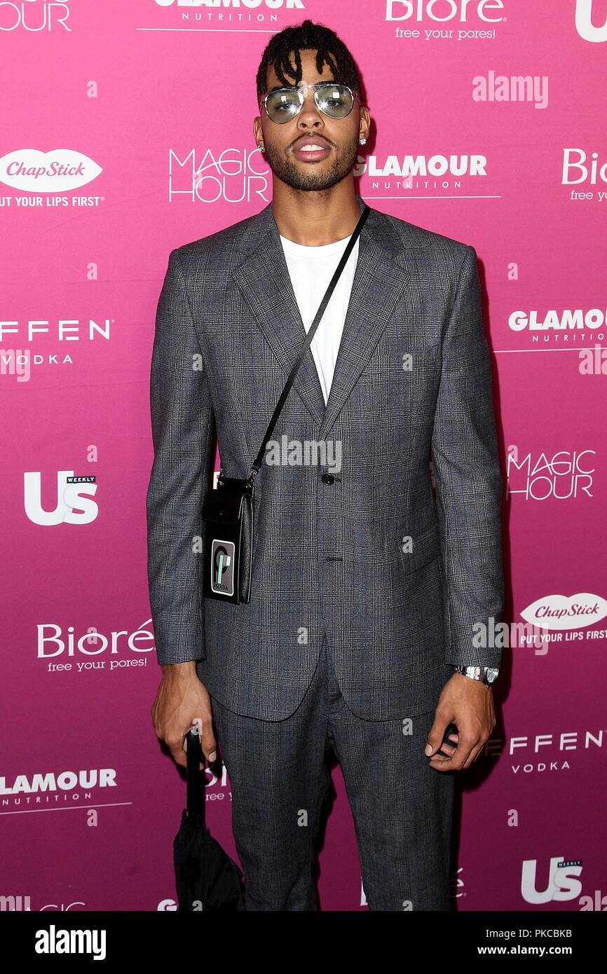 New York, NY, USA. 12th Sep, 2018. D'Angelo Russell at arrivals for Us ...