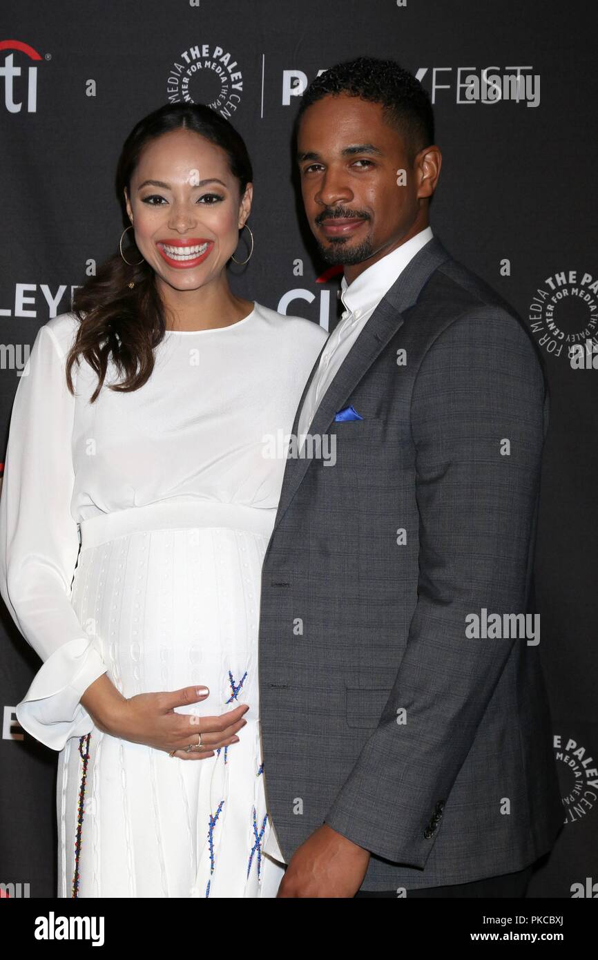 Beverly Hills, USA. 12th Sep, 2018. Amber Stevens West, Damon Wayans Jr at arrivals for CBS Presents THE NEIGHBORHOOD and HAPPY TOGETHER at the 12th Annual PaleyFest Fall TV Previews, Paley Center for Media, Beverly Hills, CA September 12, 2018. Credit: Priscilla Grant/Everett Collection/Alamy Live News Stock Photo