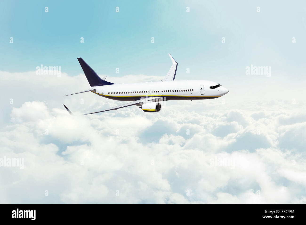 View modern passenger plane hi-res stock photography and images - Alamy