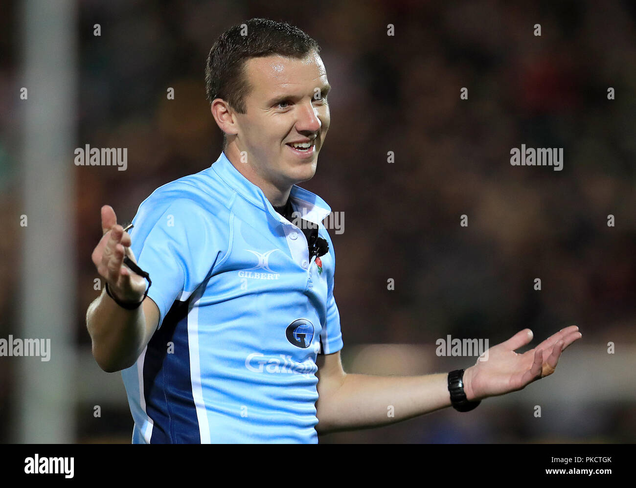 Match referee Tom Foley Stock Photo