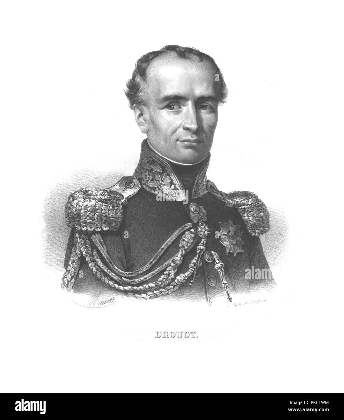 General Antoine Drouot Stock Photos & General Antoine Drouot Stock