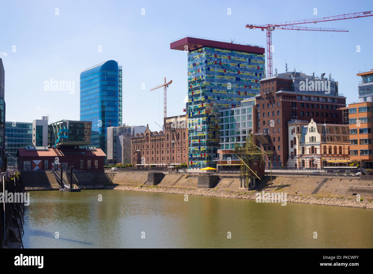 Colorium hotel tower duesseldorf media hi-res stock photography and