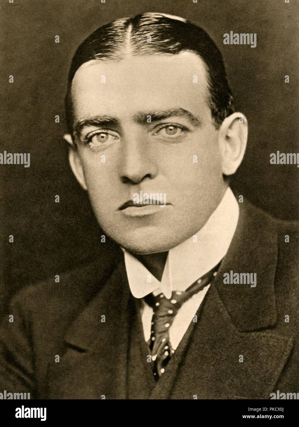 'Portrait of E. H. Shackleton', c1905, (1909). Artist: George Charles Beresford. Stock Photo
