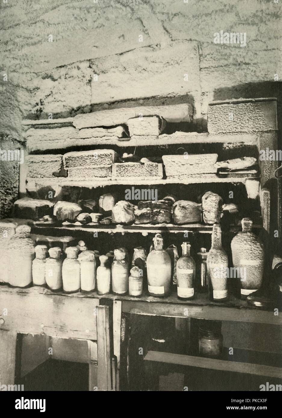 'Mawson's Chemical Laboratory', c1908, (1909). Artist: Unknown. Stock Photo