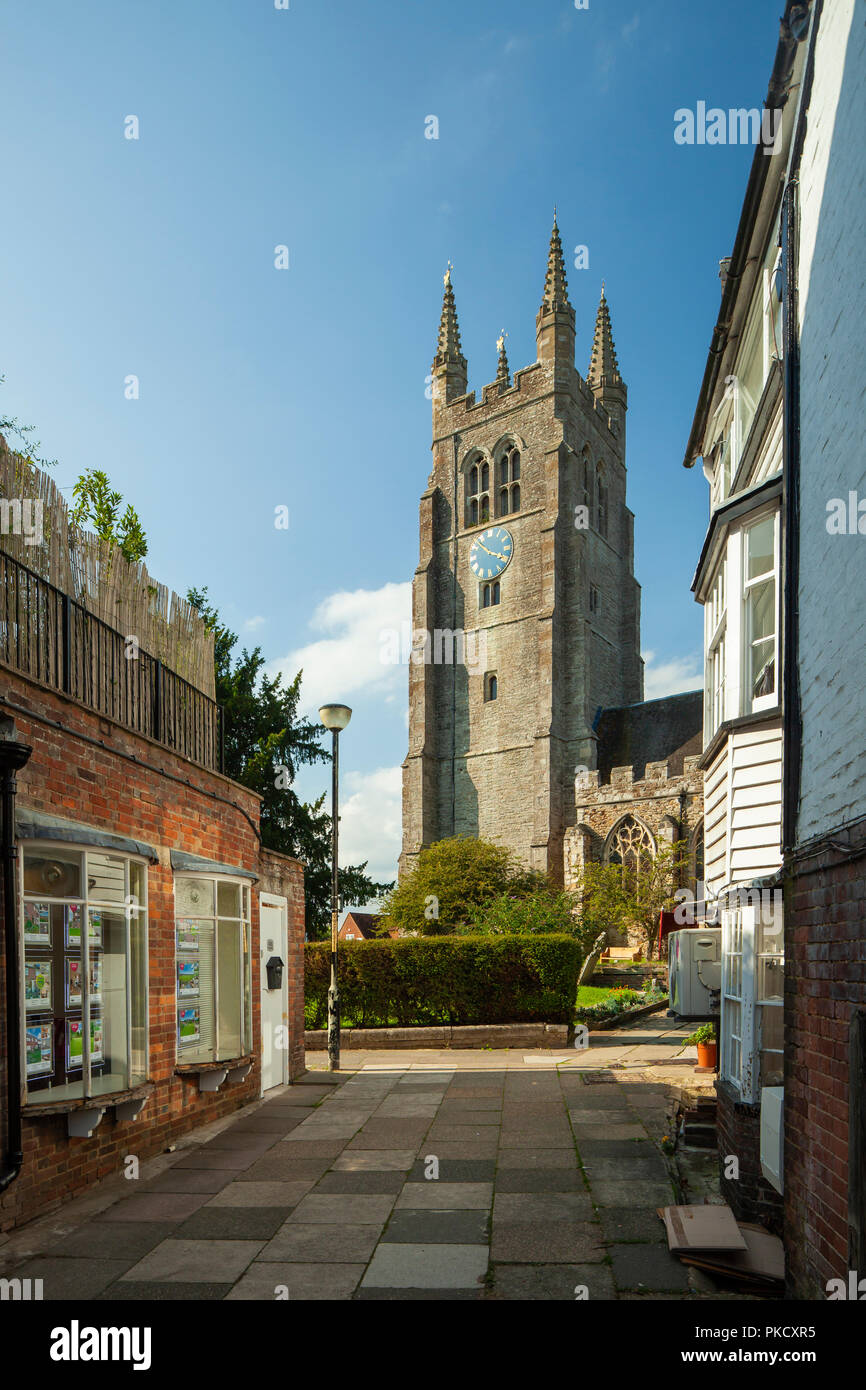 St Mildred's church in Tenterden, Kent, England Stock Photo Alamy