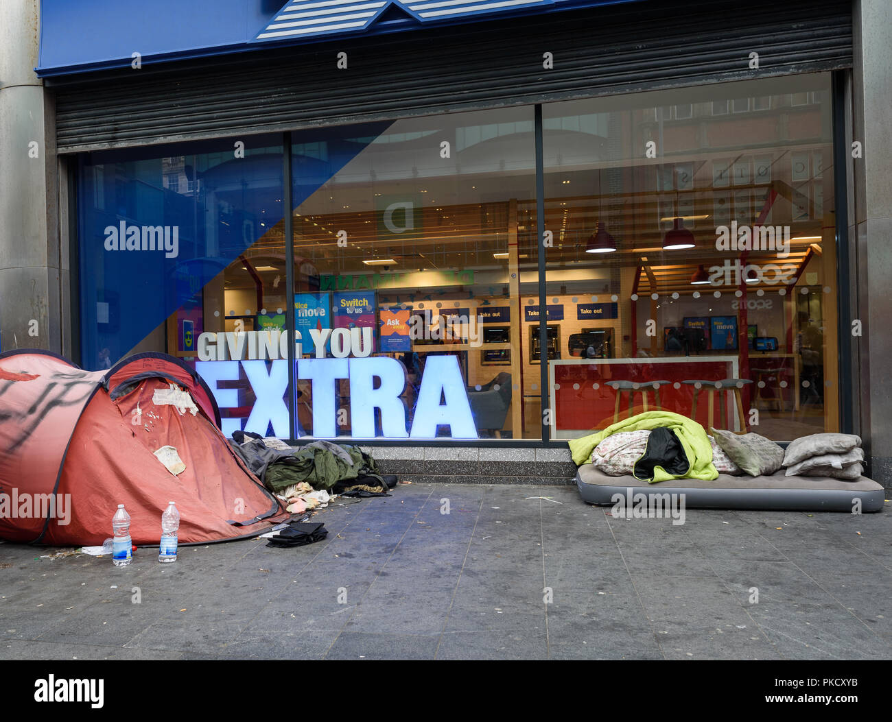 Homeless tent hires stock photography and images Alamy