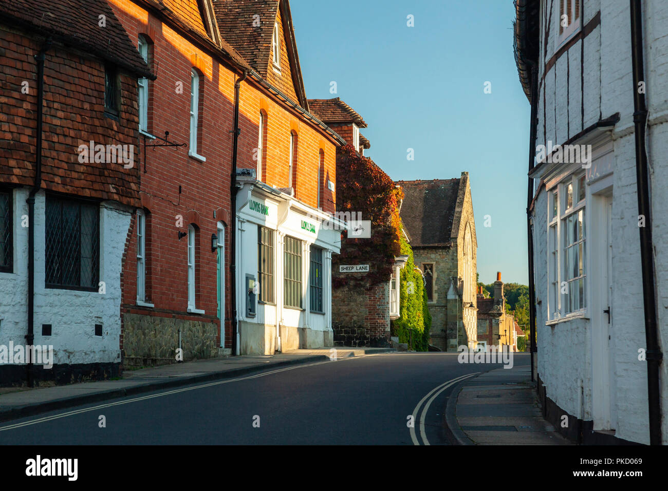 Evening in Midhurst, West Sussex, England Stock Photo Alamy