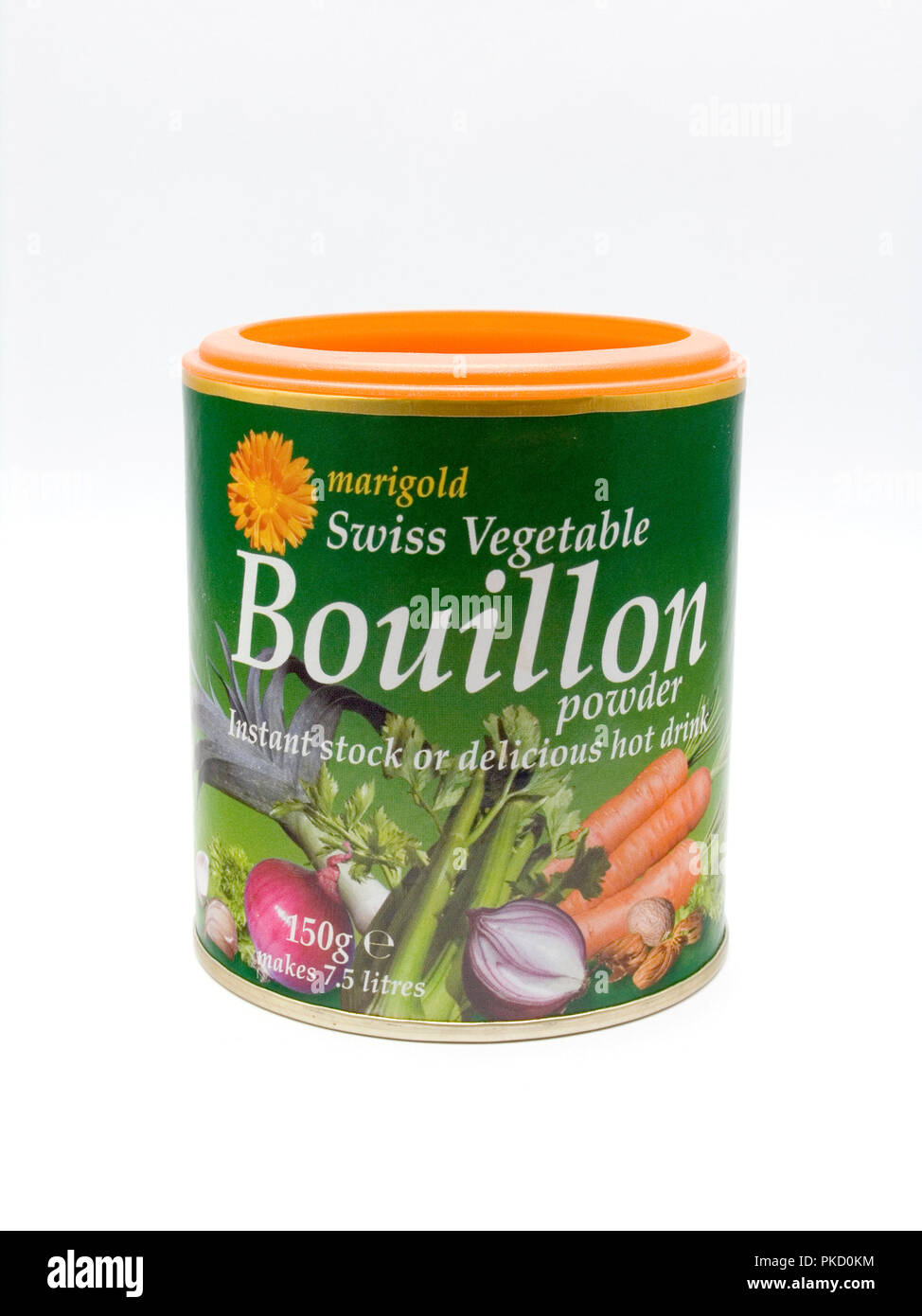 Swiss Vegetable Bouillon Powder Stock Photo Alamy