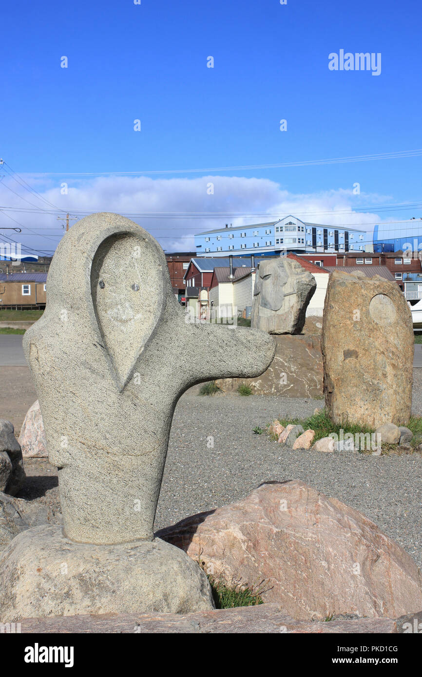 Iqaluit Modern Art Stock Photo