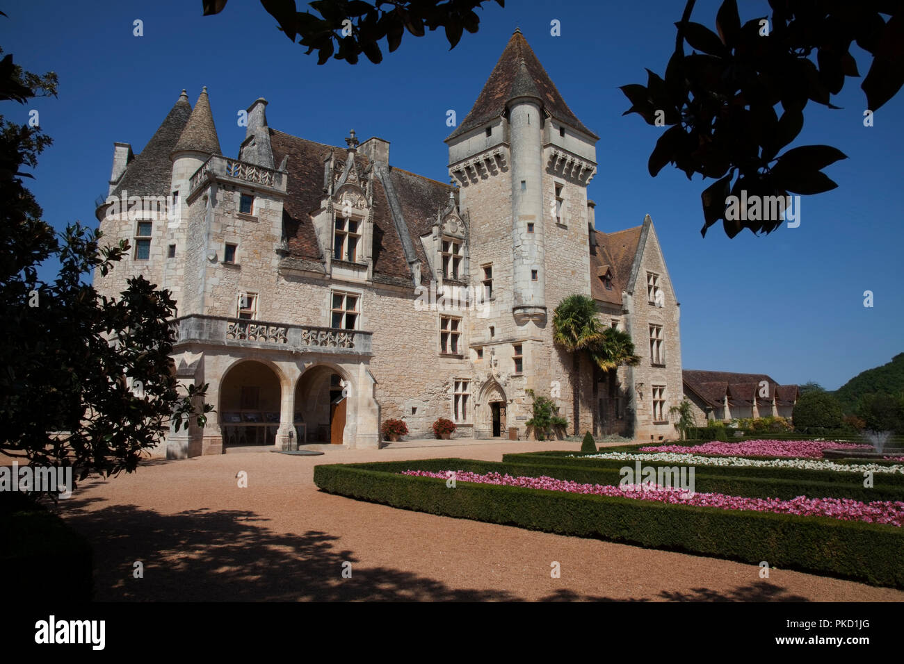 Château des Milandes Stock Photo