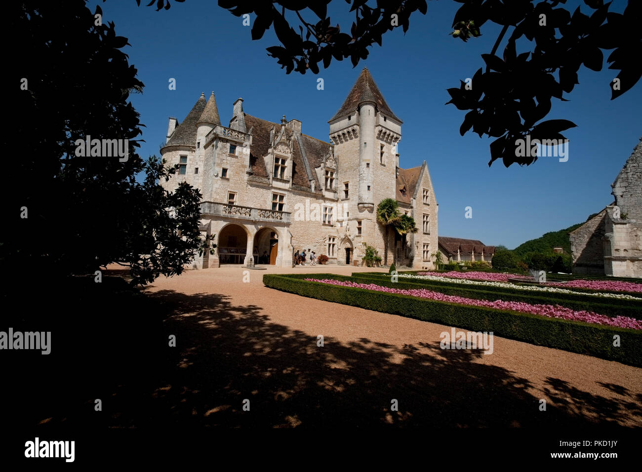 Château des Milandes Stock Photo