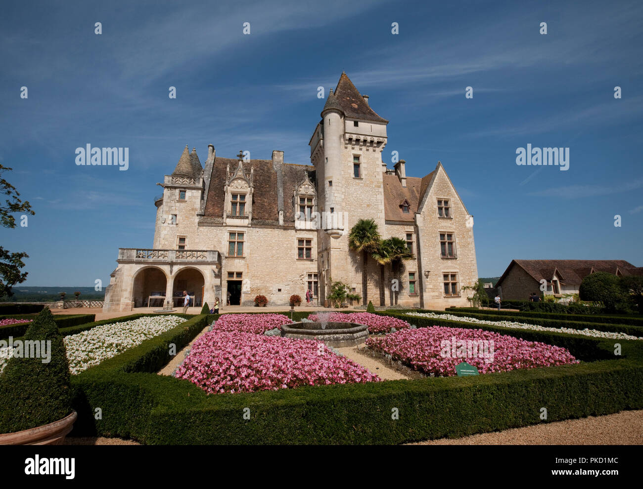 Château des Milandes Stock Photo