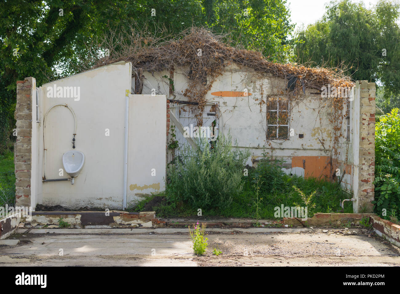 Derelict village hall, South Street, Boughton Under Blean, Kent Stock