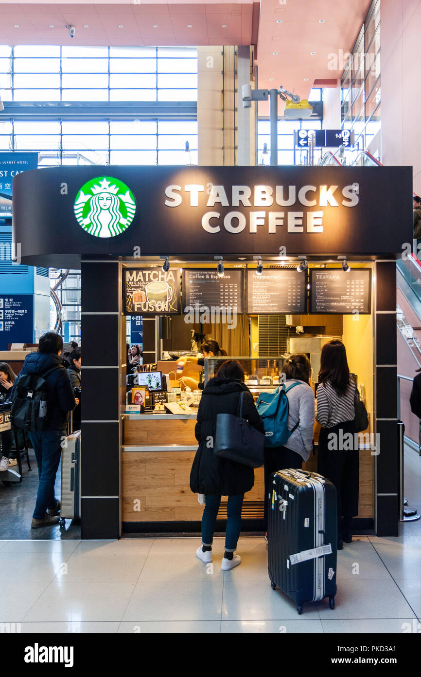 Japan Osaka Kansai International Airport Kix Interior Terminal One Ground Floor Arrival Area Starbucks Coffee Shop With People At Counter Stock Photo Alamy Japan Osaka Kansai International Airport Kix Interior Terminal One Ground Floor Arrival Area Starbucks Coffee Shop With People At Counter Stock Photo Alamy
