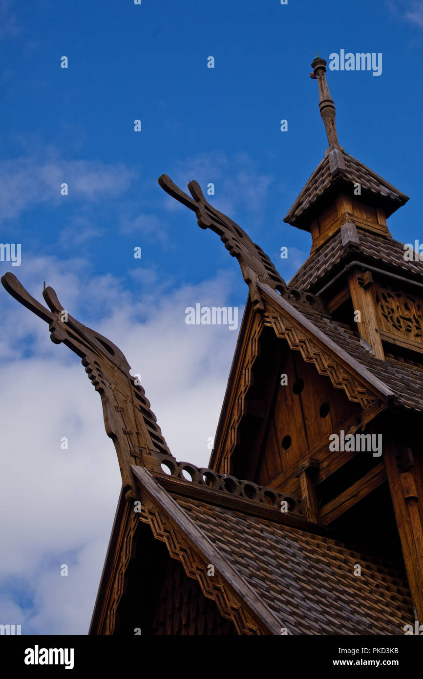 Rundgang durch das Freilichtmuseum Norsk Folkemuseum Stock Photo - Alamy