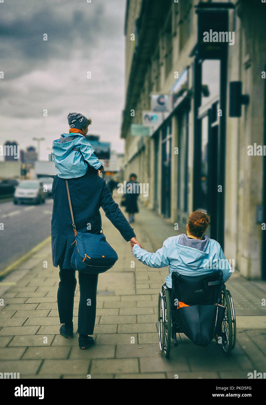 Wheelchair user hires stock photography and images Alamy