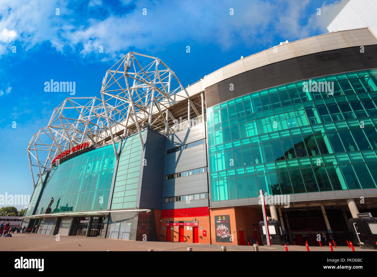 MANCHESTER, UK MAY 19 2018 Old Trafford is home of Manchester United