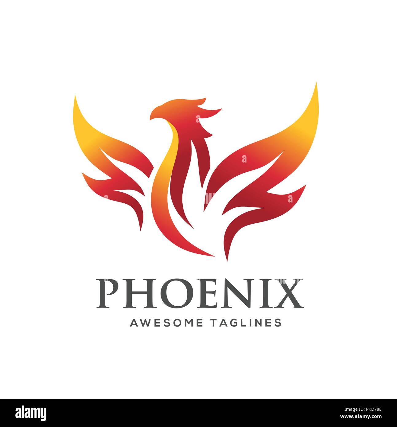 luxury phoenix logo concept,best phoenix bird logo design,phoenix ...