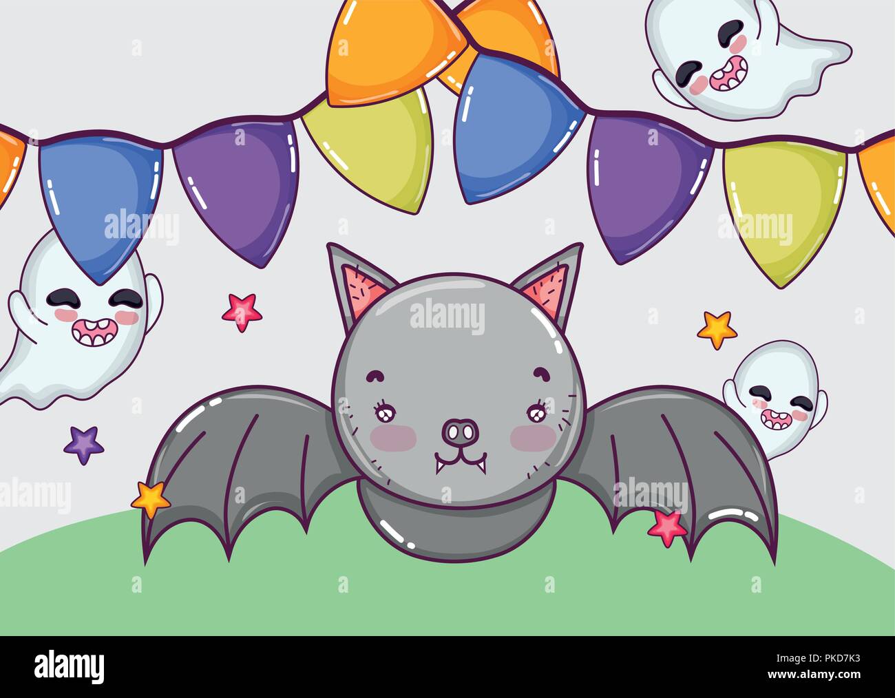 Halloween cartoons concept Stock Vector Image & Art - Alamy