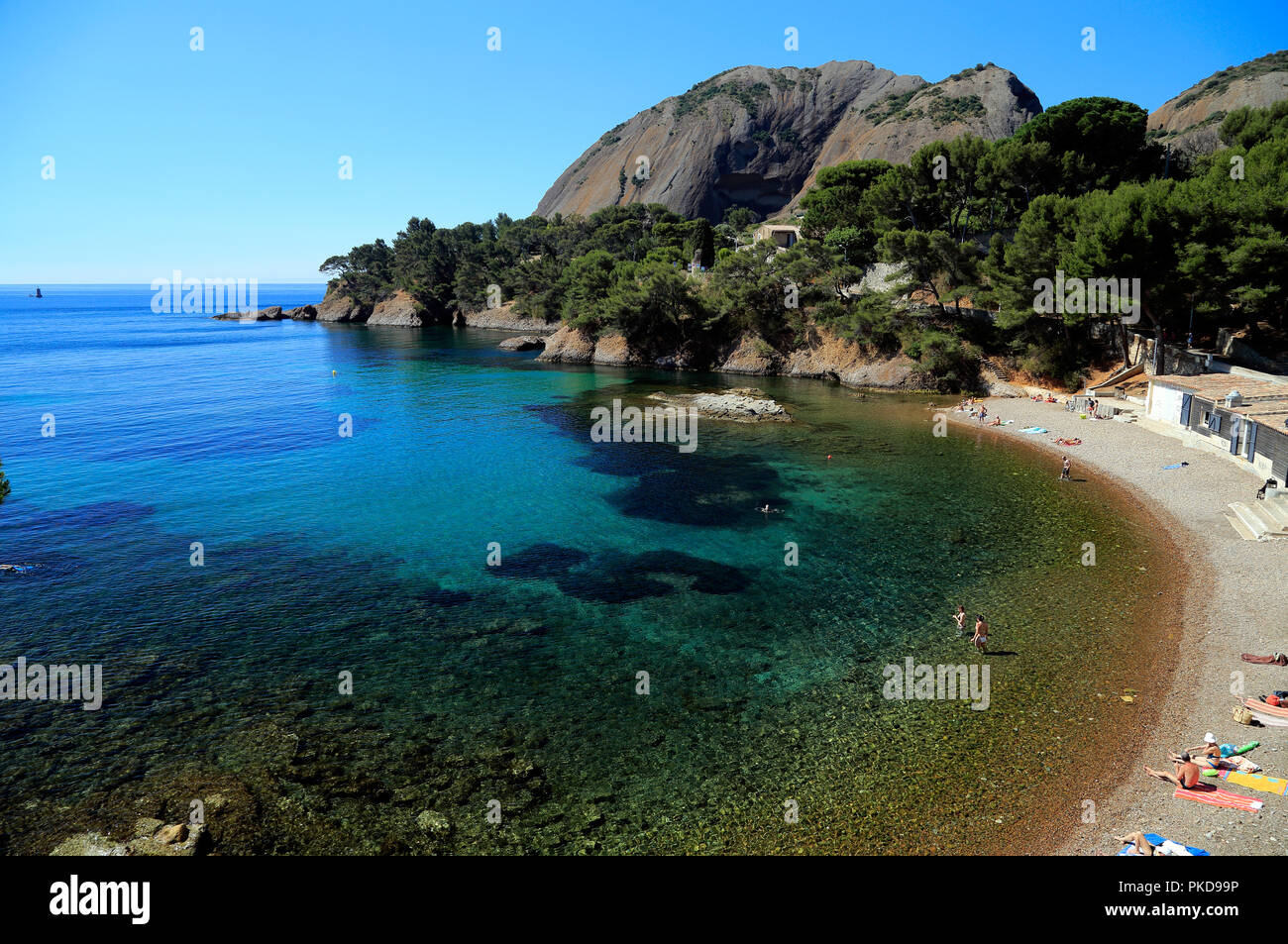South Of France Beach Bar Stock Photos South Of France