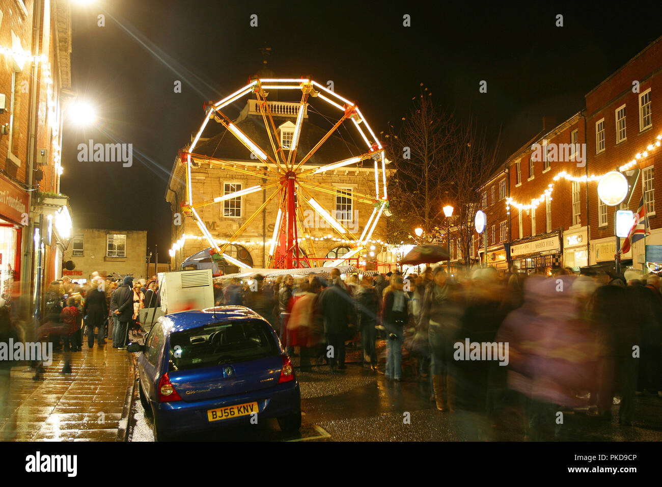 WARWICK CHRISTMAS LIGHTS Stock Photo Alamy