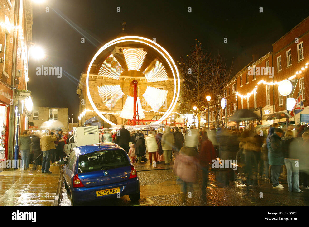 WARWICK CHRISTMAS LIGHTS Stock Photo Alamy