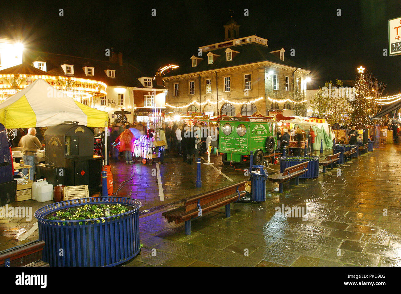 WARWICK CHRISTMAS LIGHTS Stock Photo Alamy