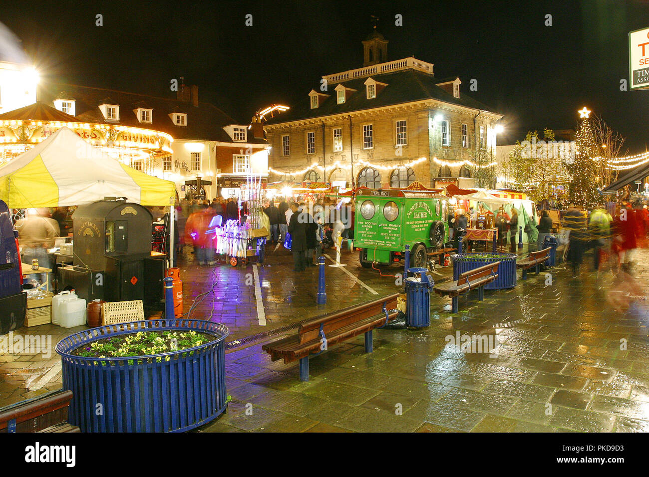 WARWICK CHRISTMAS LIGHTS Stock Photo Alamy