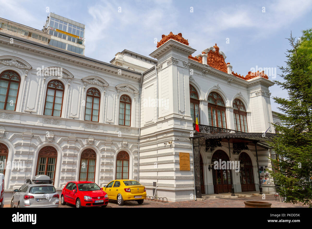 Suţu Palace, the Bucharest Municipality Museum in Bucharest, Romania. Stock Photo