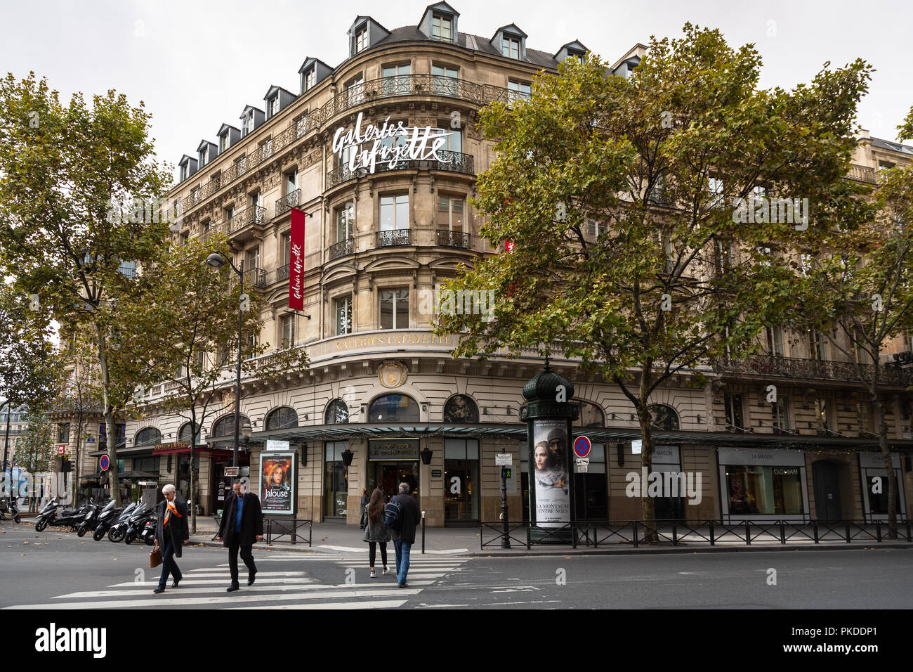 La Maison le Gourmet Galeríes Lafayette, Paris, France Stock Photo