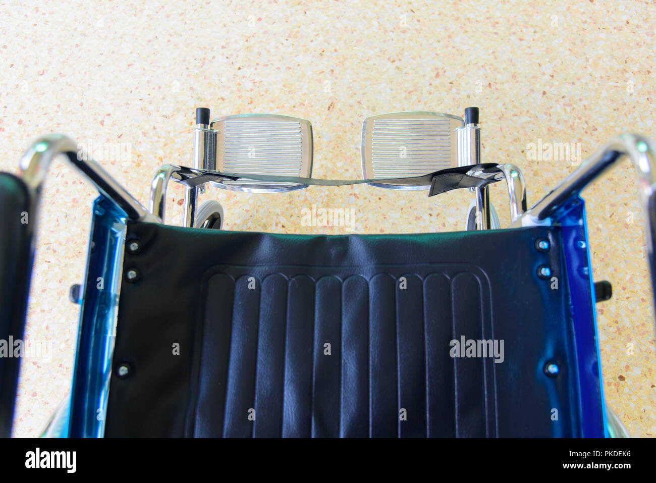 Foot rest of wheelchair Stock Photo Alamy