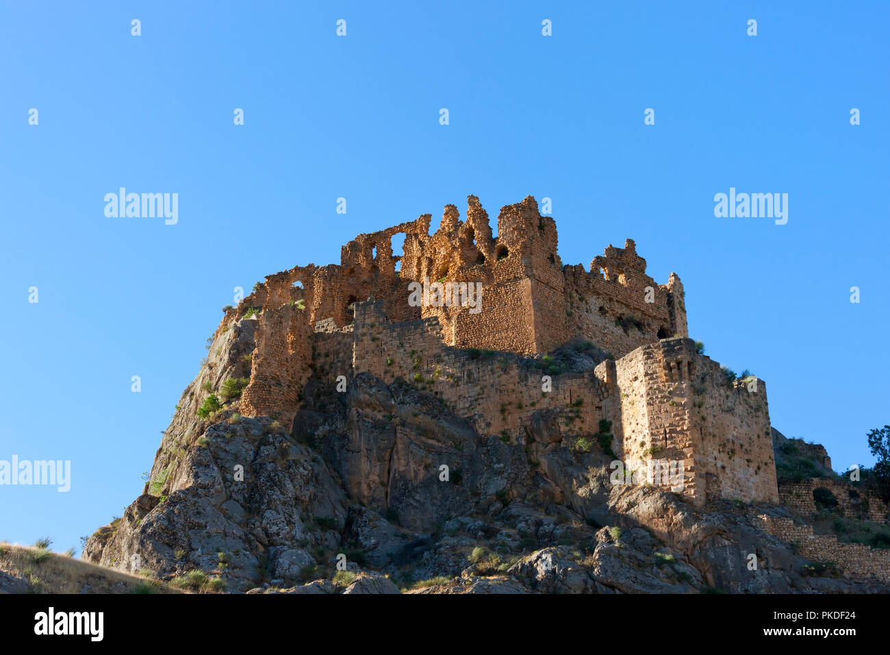 Eski Khata (Old Castle), near Mt. Nemrut, Turkey Stock Photo