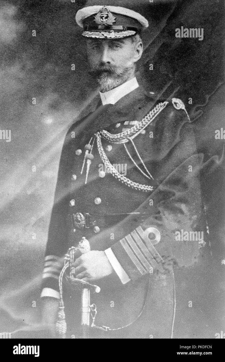 Admiral Sir Sackville Hamilton Carden, (1857 – 1930) senior Royal Navy officer of the late nineteenth and early twentieth centuries Stock Photo