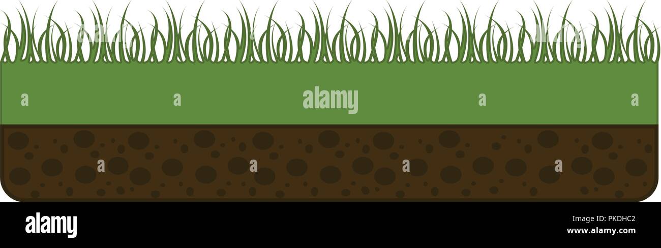 Isolated pixelated grass icon. Vector illustration design Stock Vector