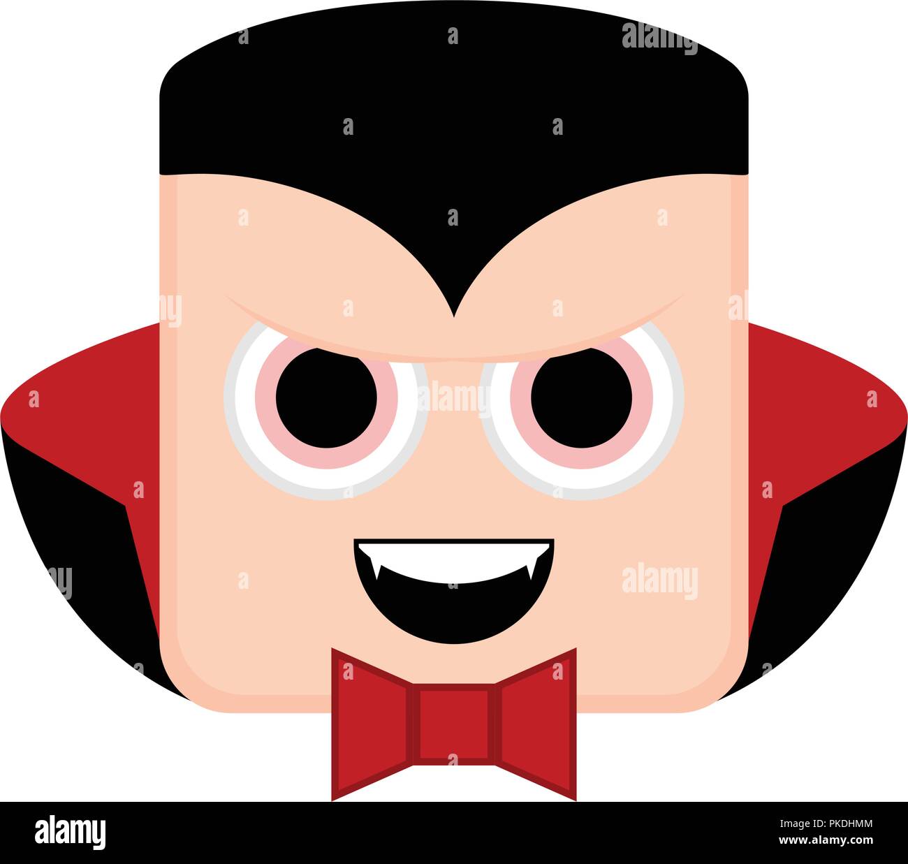 Cute halloween vampire character character. Vector illustration design ...