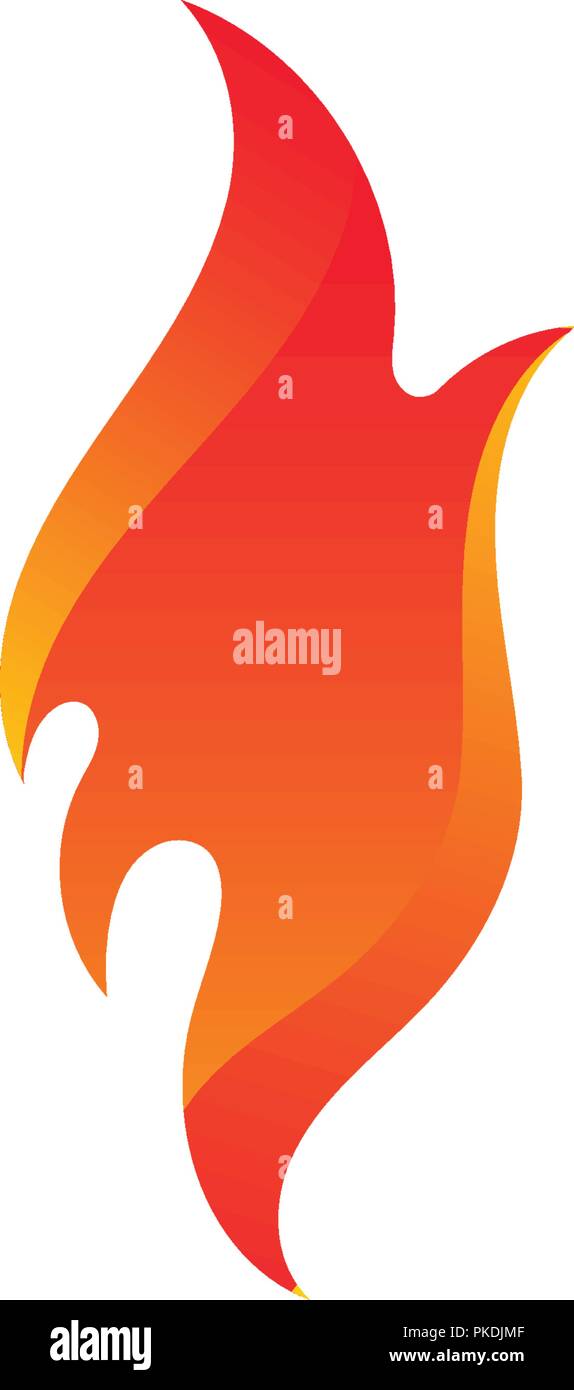 Fire flame vector illustration design template Stock Vector Image & Art ...