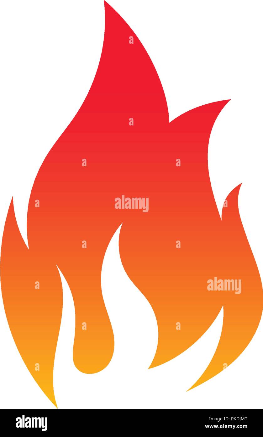 Fire flame vector illustration design template Stock Vector Image & Art ...