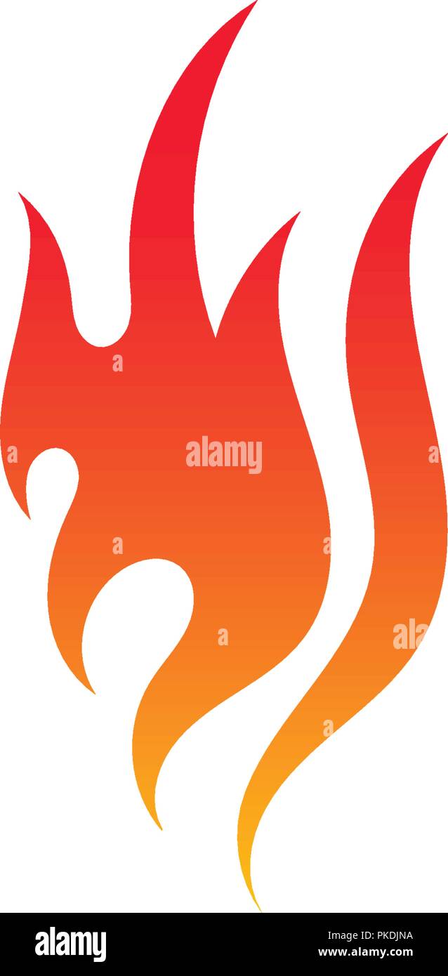 Fire flame vector illustration design template Stock Vector Image & Art ...