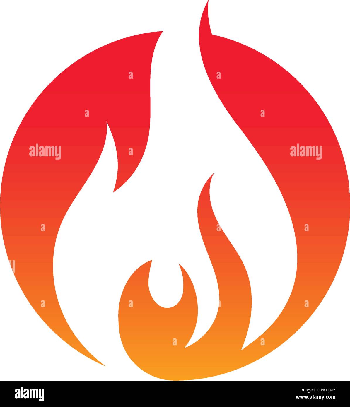 Fire flame vector illustration design template Stock Vector Image & Art ...