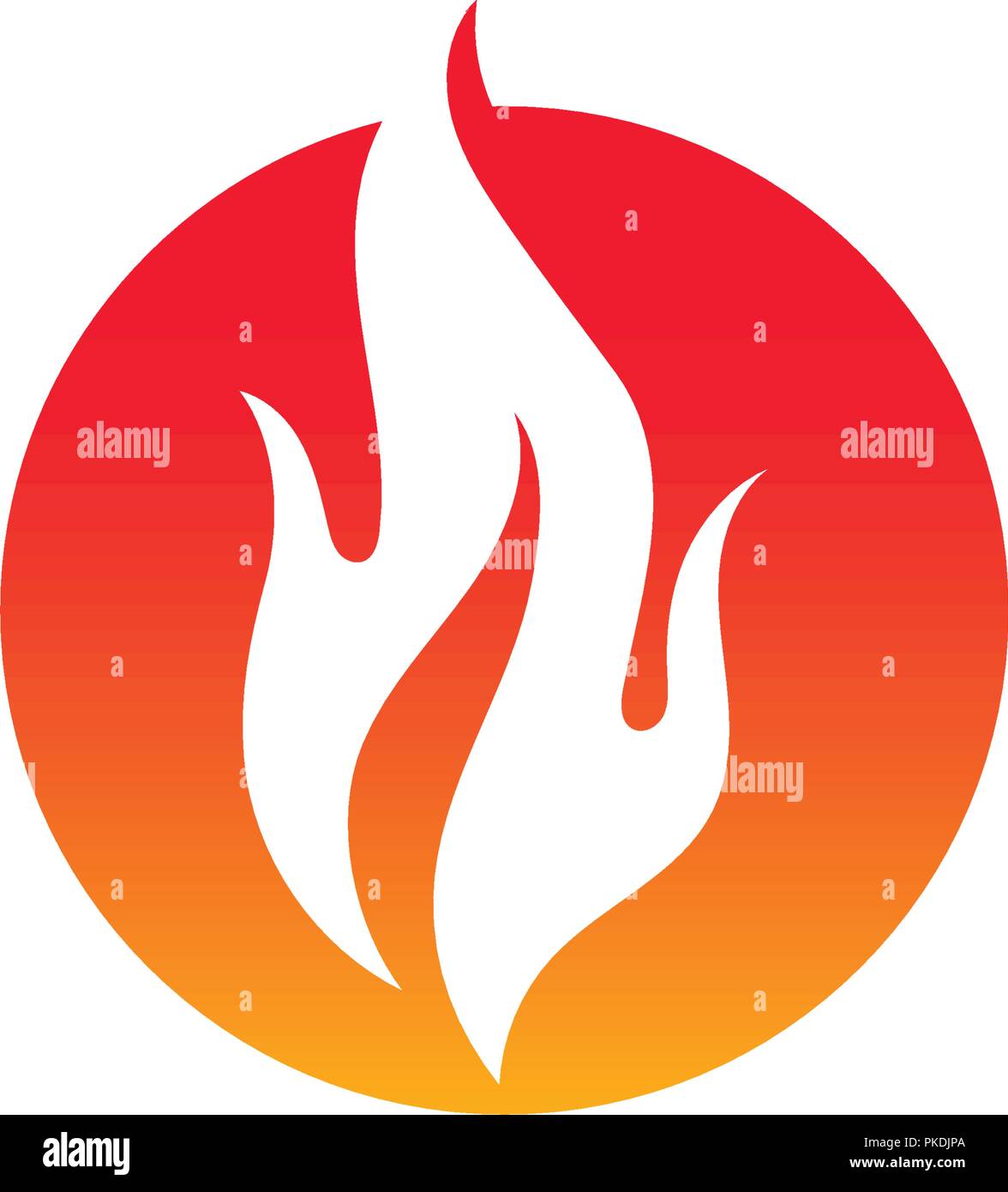 Fire flame vector illustration design template Stock Vector Image & Art ...