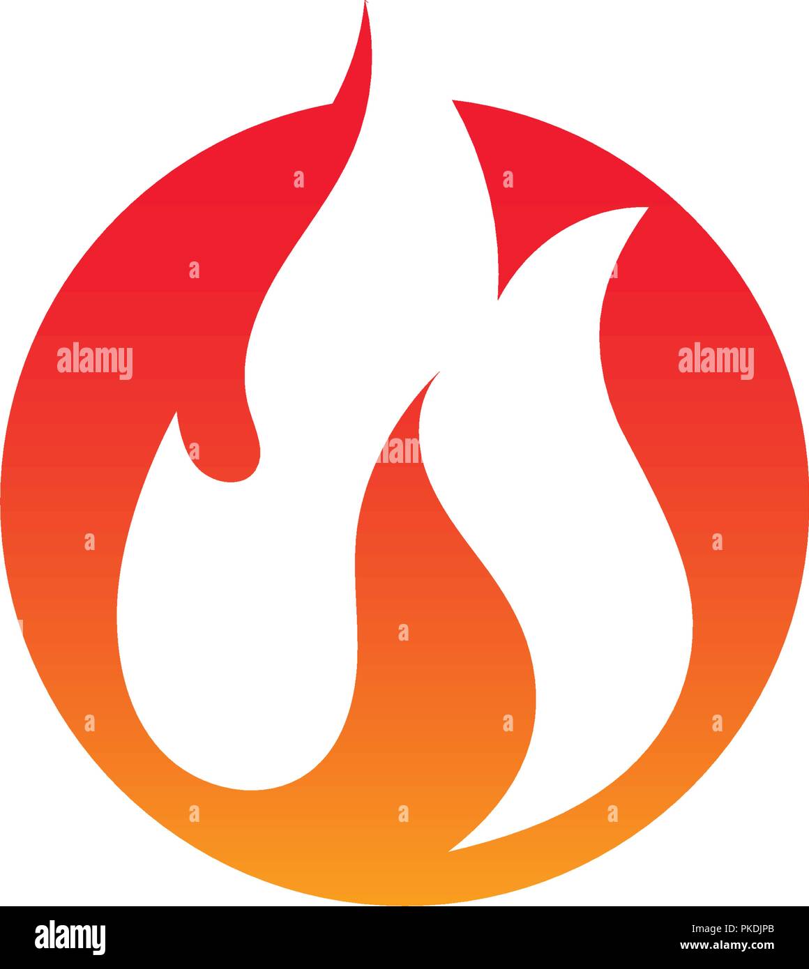 Fire flame vector illustration design template Stock Vector Image & Art ...