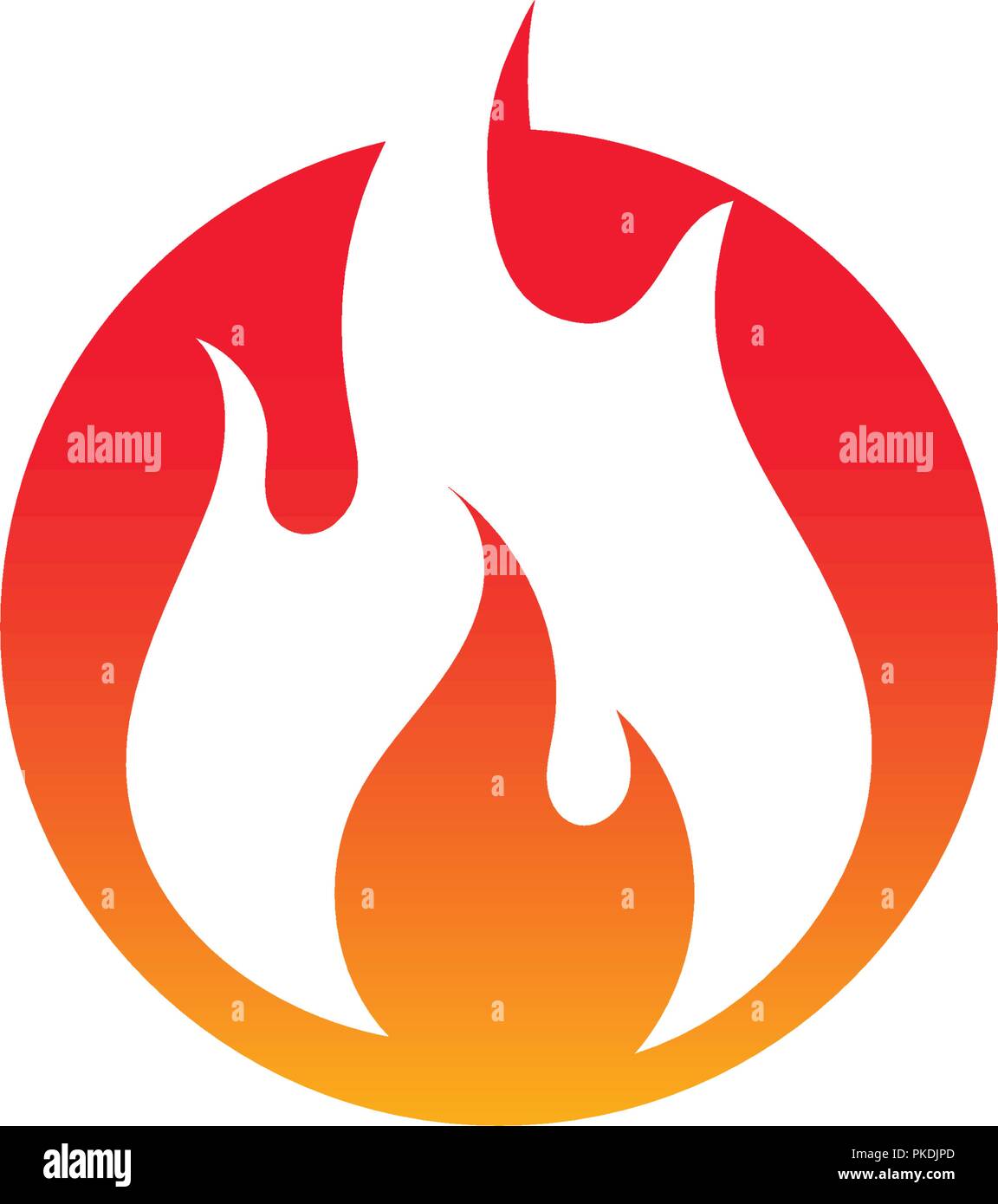 Fire flame vector illustration design template Stock Vector Image & Art ...