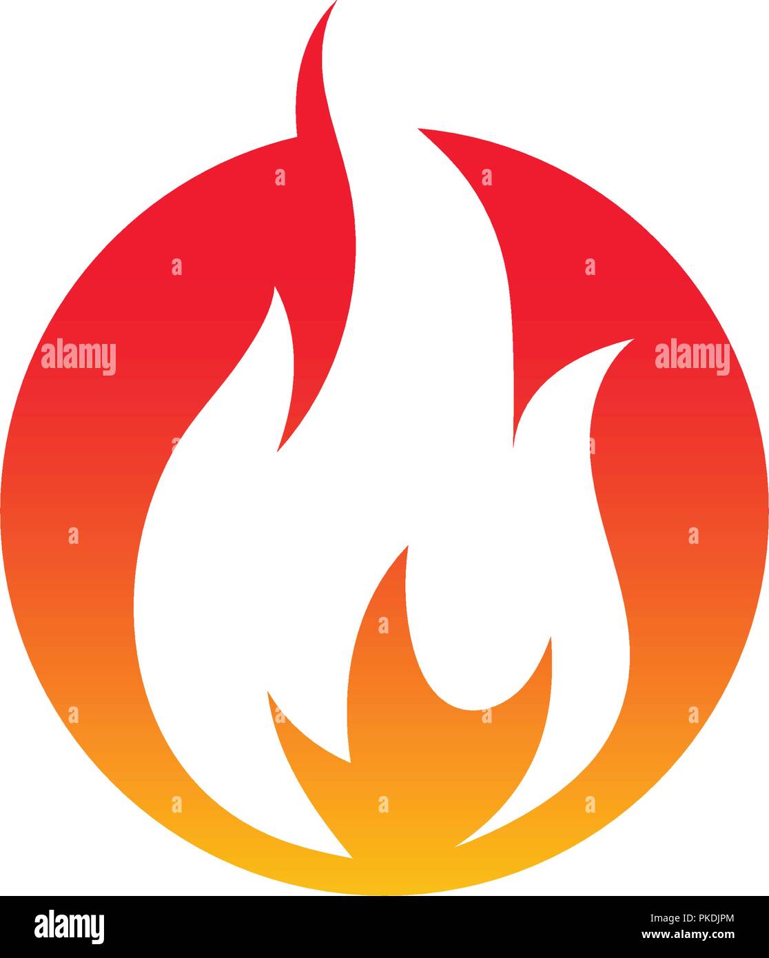 Fire flame vector illustration design template Stock Vector Image & Art ...